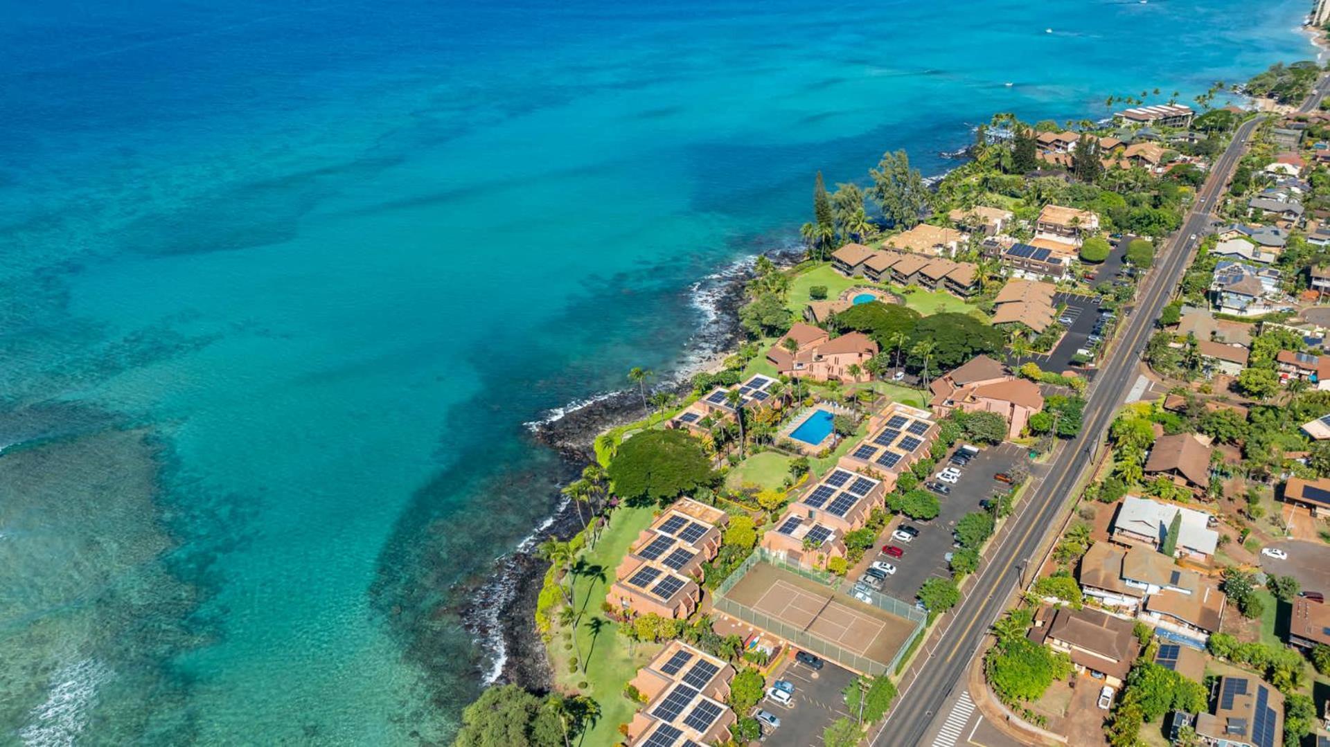 Kuleana Club #611 Oceanfront - 1 Bedroom & 1 Bathroom - Gated 2Nd Fl Kahana Esterno foto