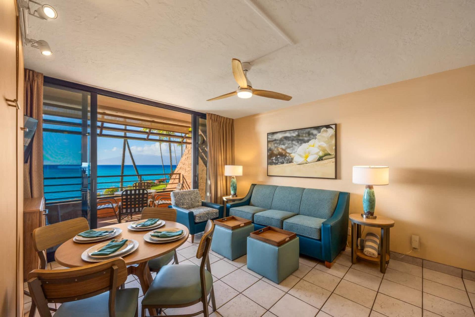 Kuleana Club #611 Oceanfront - 1 Bedroom & 1 Bathroom - Gated 2Nd Fl Kahana Esterno foto